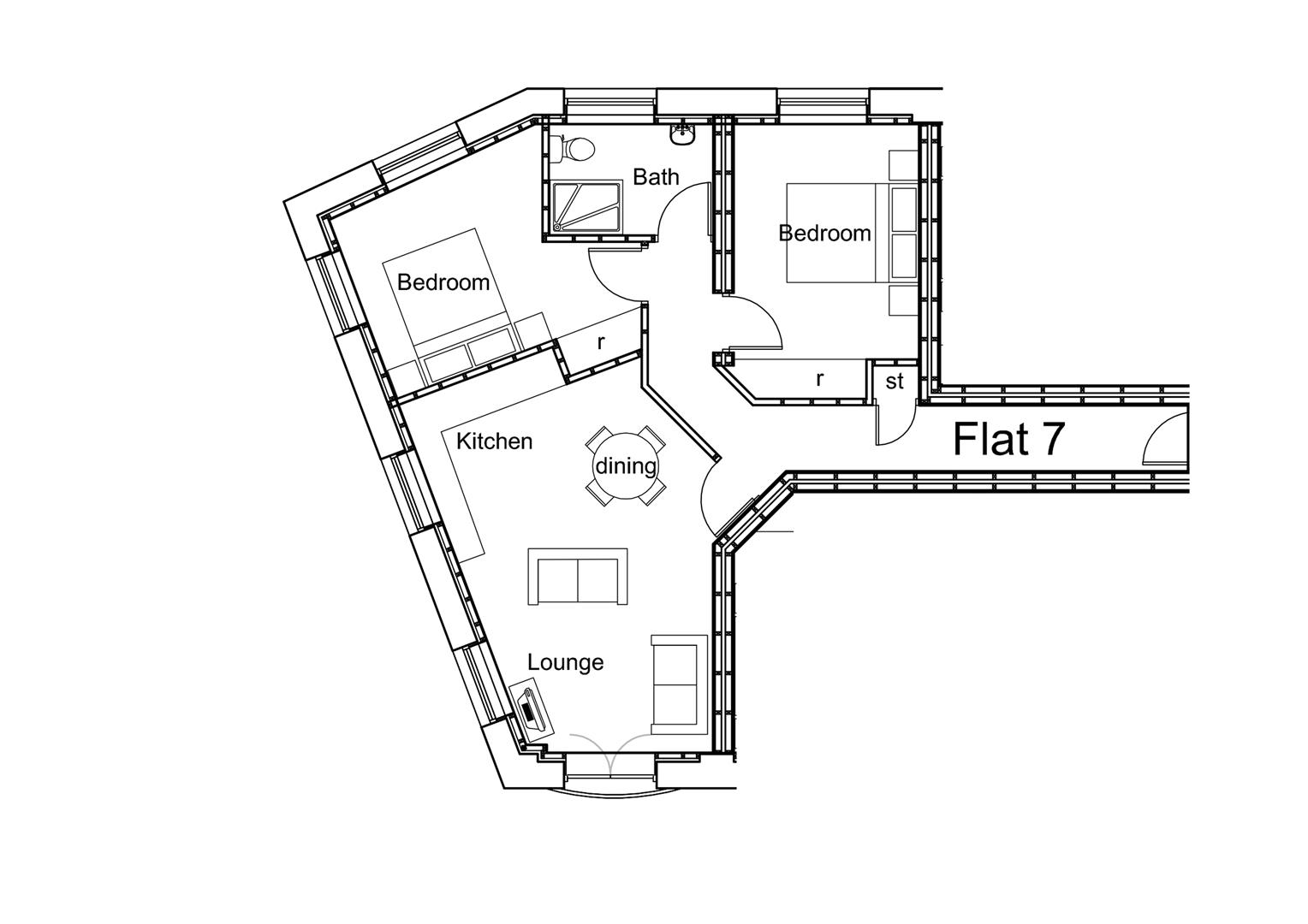 2 bedroom apartment To Let in Earby - apartment 7.jpg
